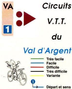 Carte du Val d'Argent